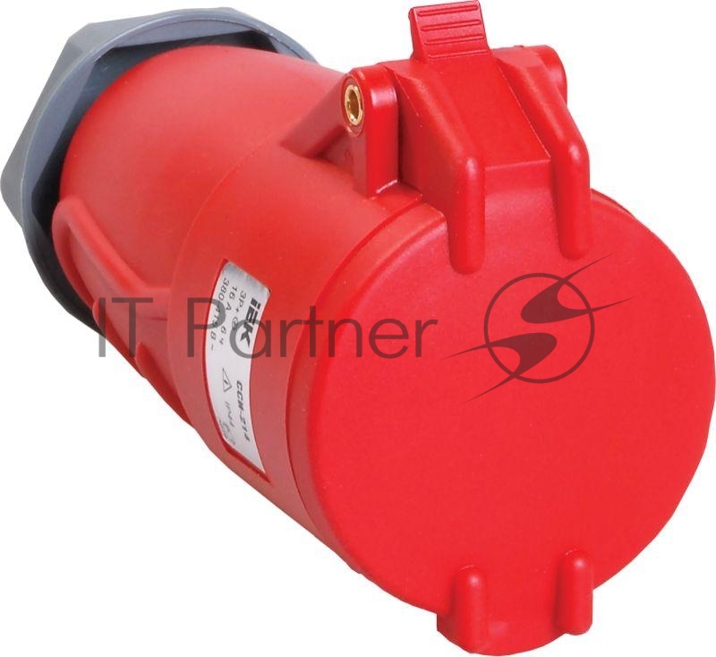 Розетка переносная IEK PSN22-016-4 ССИ-214 16А-6ч/380-415В 3Р + РЕ IP44 MAGNUM IEK