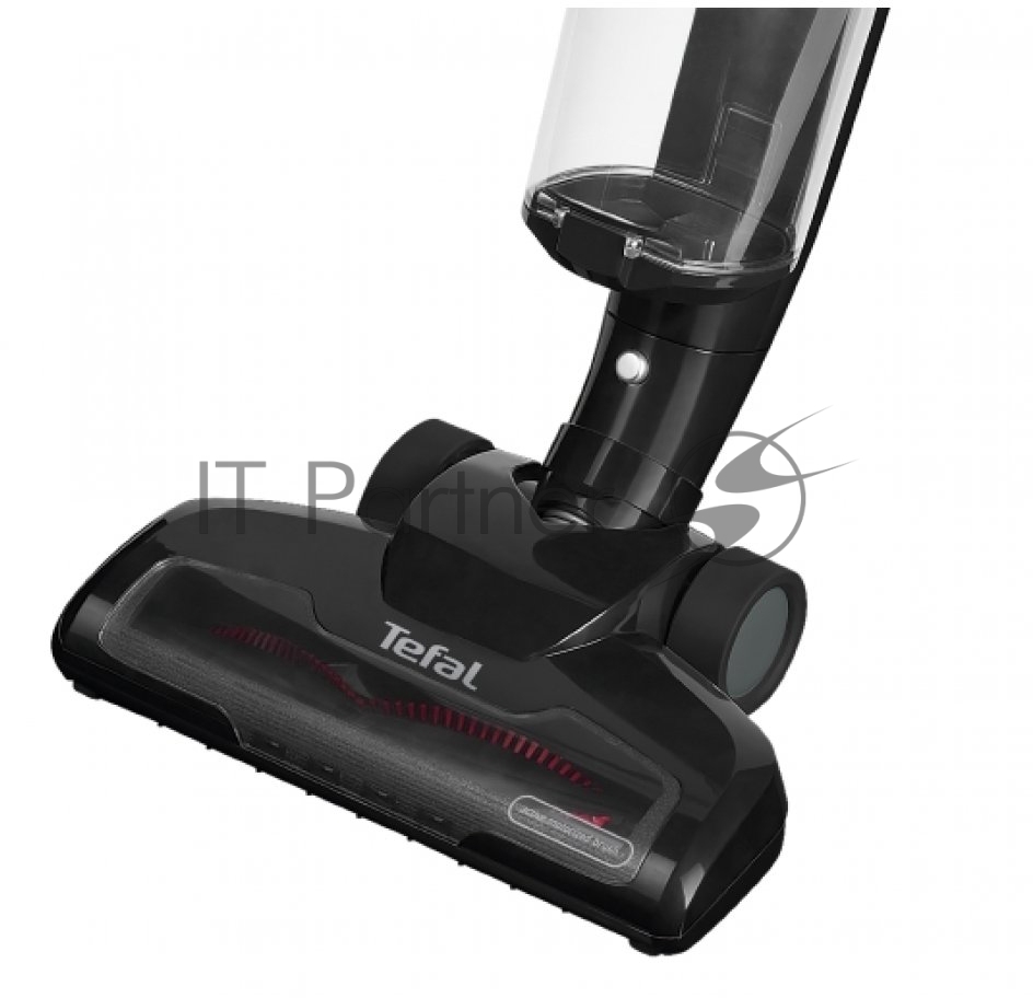 Пылесос вертикальный Tefal TY6545RH черный, питание от аккумулятора, уборка сухая, пылесборник 0.65 л