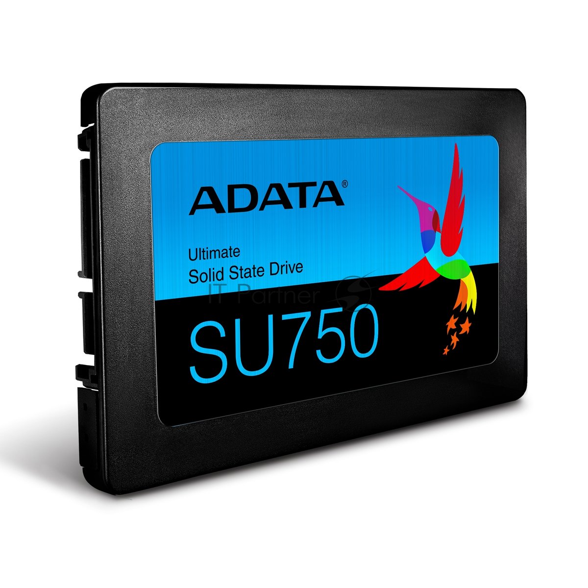 Твердотельный накопитель SSD ADATA SU750 ASU750SS-256GT-C 256GB 2.5" Client SATA 6Gb/s, 550/520, IOPS 65/75K, MTBF 2M, 3D TLC, 200TBW, RTL (770666)