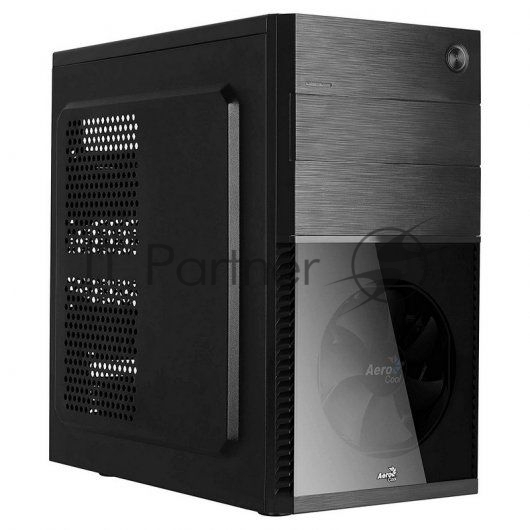 Компьютерный корпус Aerocool/Formula Cs-105, mATX, без БП, 187x361x355мм (ШxГxВ), USB 3.0 x1, USB 2.0 x1, металл 0,5мм, 120-мм вентилятор в комплекте, черный