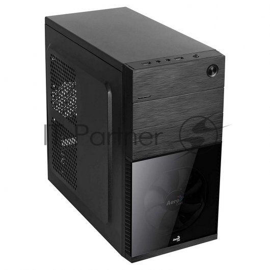Компьютерный корпус Aerocool/Formula Cs-105, mATX, без БП, 187x361x355мм (ШxГxВ), USB 3.0 x1, USB 2.0 x1, металл 0,5мм, 120-мм вентилятор в комплекте, черный