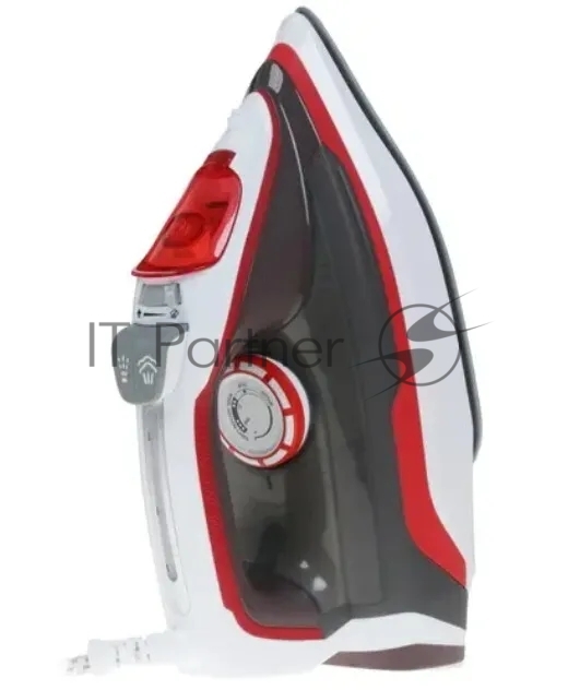 Утюг Kelli KL-1633 красный/черный/белый, 2600 Вт, 90 г/мин, 100 мл