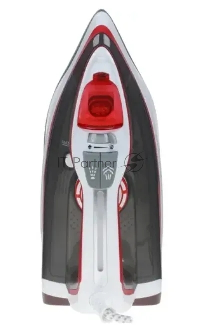Утюг Kelli KL-1633 красный/черный/белый, 2600 Вт, 90 г/мин, 100 мл