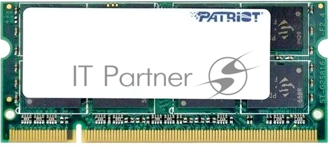 Оперативная память Patriot Signature, DDR4, 8GB (1x8 GB), 2666 MHz, CL19, SO-DIMM