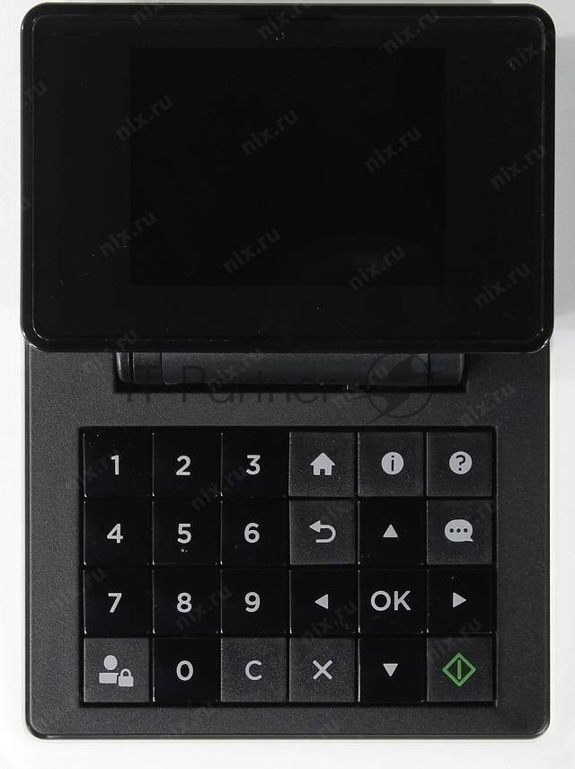 RM2-1267 Панель управления в сборе HP LJ M607n/dn/M608n/dn/M609dn/CLJ M751 (RM2-1267/5851-7253/5851-7975)