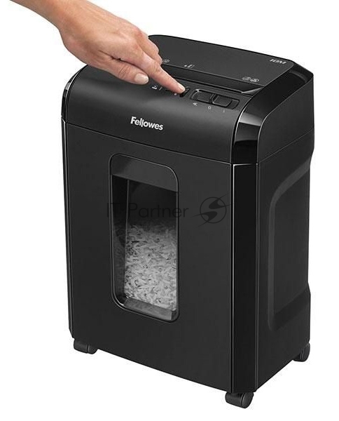Шредер Fellowes Powershred 10M FS-4630601 DIN P-5, 2х15мм, 10лст., 19лтр., Safety Lock, с микрорезкой