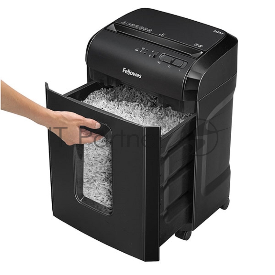 Шредер Fellowes Powershred 10M FS-4630601 DIN P-5, 2х15мм, 10лст., 19лтр., Safety Lock, с микрорезкой