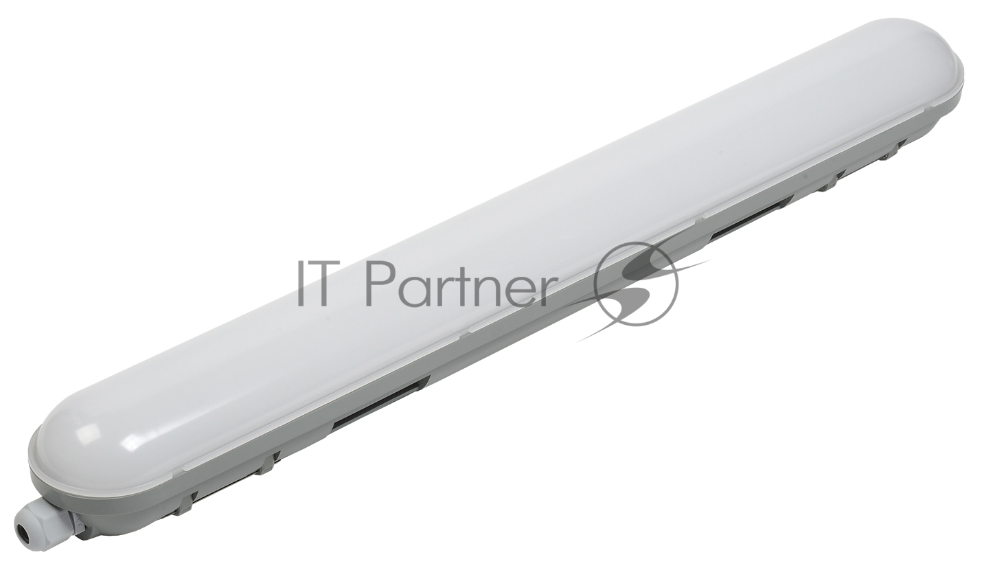 Светильник ДСП IEK LDSP0-1305-18-6500-K01 1305 18Вт 6500К IP65 600мм серый пластик размер 600х88х76 мм, аналог ЛСП-2х18Вт