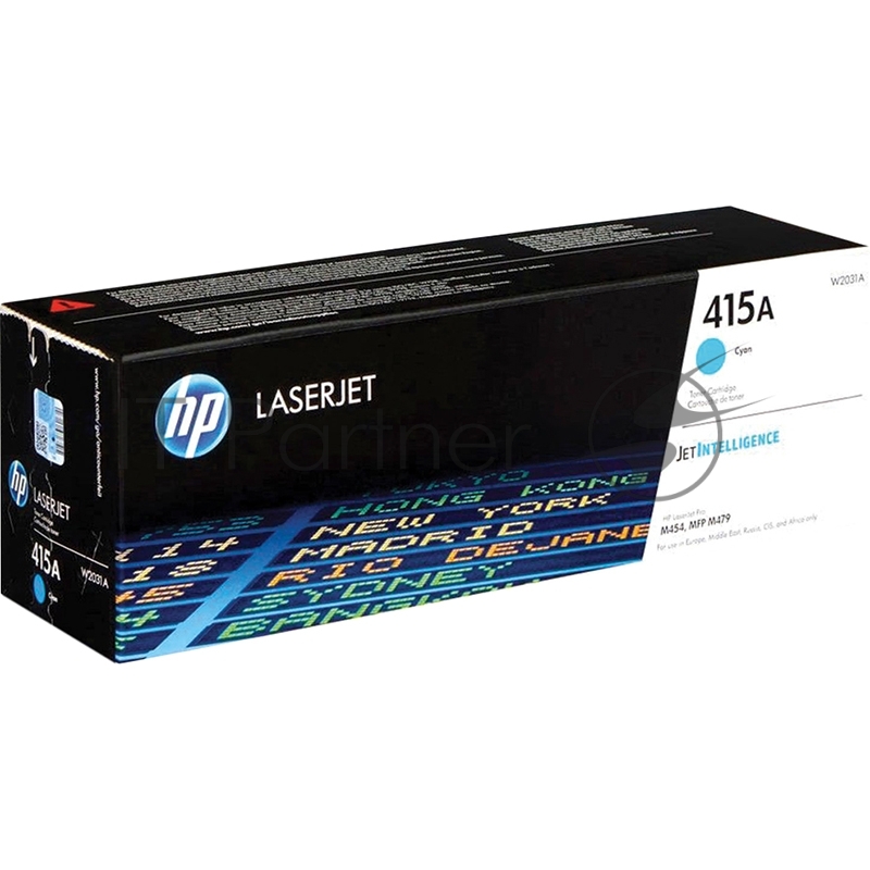 Тонер Картридж HP 415A W2031A голубой (2100 стр.) для HP HP LJ M454/MFP M479