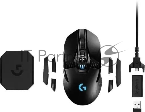 Мышь беспроводная Logitech G903 LIGHTSPEED черный, 25600 dpi, радиоканал, USB, кнопки - 11