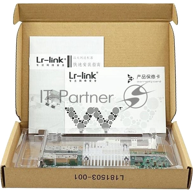 Сетевой адаптер PCIE 10Gb FIBER 2SFP+ LREC9812BF-2SFP+ LR-LINK