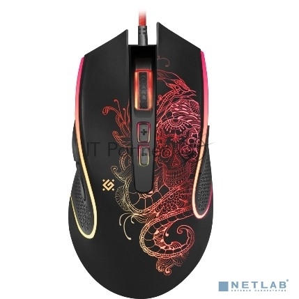 Мышь Defender Venom GM-640L 52640, проводная, игровая, 3200dpi, 8 кнопок