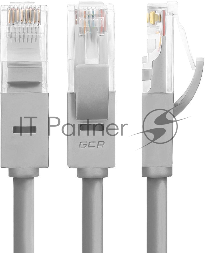 Патч-корд Greenconnect прямой 40.0m, UTP кат.5e, серый, позолоченные контакты, 24 AWG, литой, GCR-LNC03-40.0m, ethernet high speed 1 Гбит/с, RJ45, T568B Greenconnect Патч-корд прямой 40.0m, UTP кат.5e, серый, позолоченные контакты, 24 AWG, литой, GCR-LNC03-40.0m, ethernet high speed 1 Гбит/с, RJ45, T568B