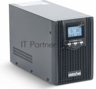 ИБП Импульс - ЮНИОР ПРО 1 1000 ВА/800 Вт, Line-Interactive, in (220 - 240V 1xIEC-320 C14), 2xSchuko, 1xIEC-320 C13, LCD, Tower, цвет чёрный, JT10201
