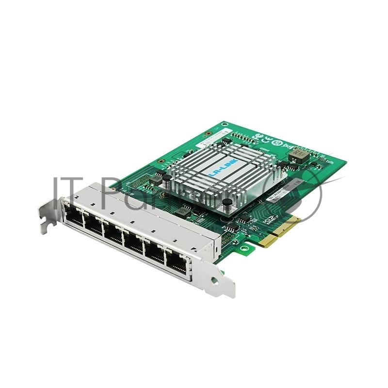 Сетевой адаптер PCIE 1Gb 6PORT LR-LINK LRES2006PT