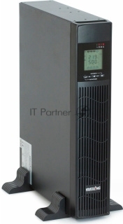 ИБП Импульс - ЮНИОР ПРО 1 РТ 1000 ВА/800 Вт, Line-Interactive, in (220 - 240V 1xIEC-320 C14), 3xIEC-320 C13, LCD, Rack/Tower, 2U, цвет чёрный, JR10201