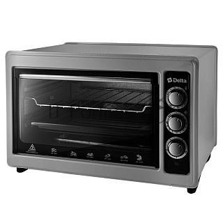 Мини-печь Delta D-0124 серая