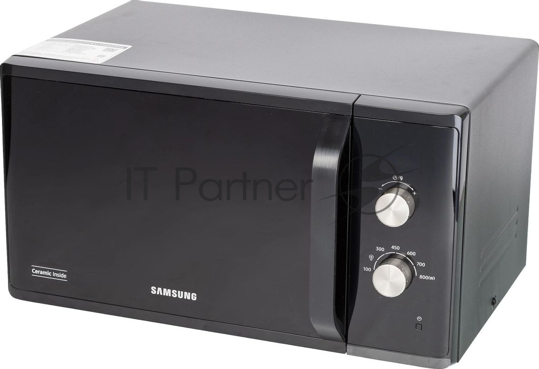 Микроволновая печь Samsung MS23K3614AK черный, 23 л, 800 Вт, переключатели - поворотный механизм