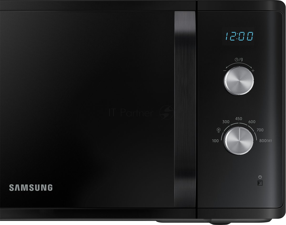Микроволновая печь Samsung MS23K3614AK черный, 23 л, 800 Вт, переключатели - поворотный механизм