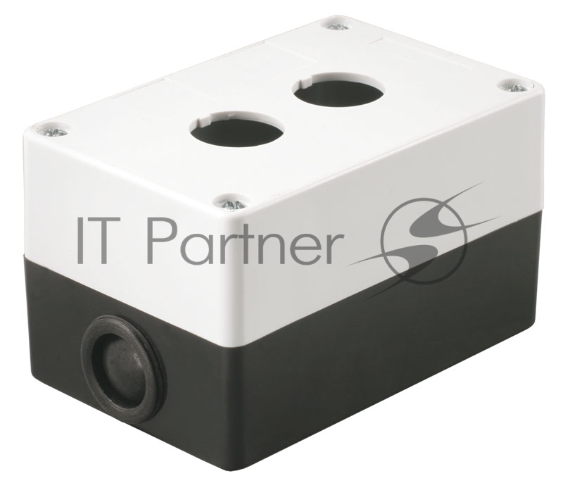 Корпус КП102 IEK BKP10-2-K01 для кнопок 2места белый