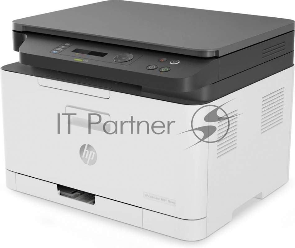МФУ лазерное HP Color 178nw (4ZB96A), A4, цветной, печ. до 18 стр/мин. (ч/б) до 4 стр/мин. (цвет), 600 x 600 dpi, USB, RJ-45, Wi-Fi, Air Print, Mopria