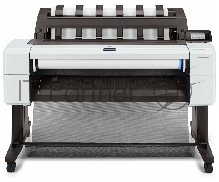 Принтер широкоформатный HP Inc. - DesignJet T1600PS, 36" (914 мм), A0, DesignJet, цветной струйный, RJ-45, 2400 x 1200dpi, цвет серый, 3EK11A