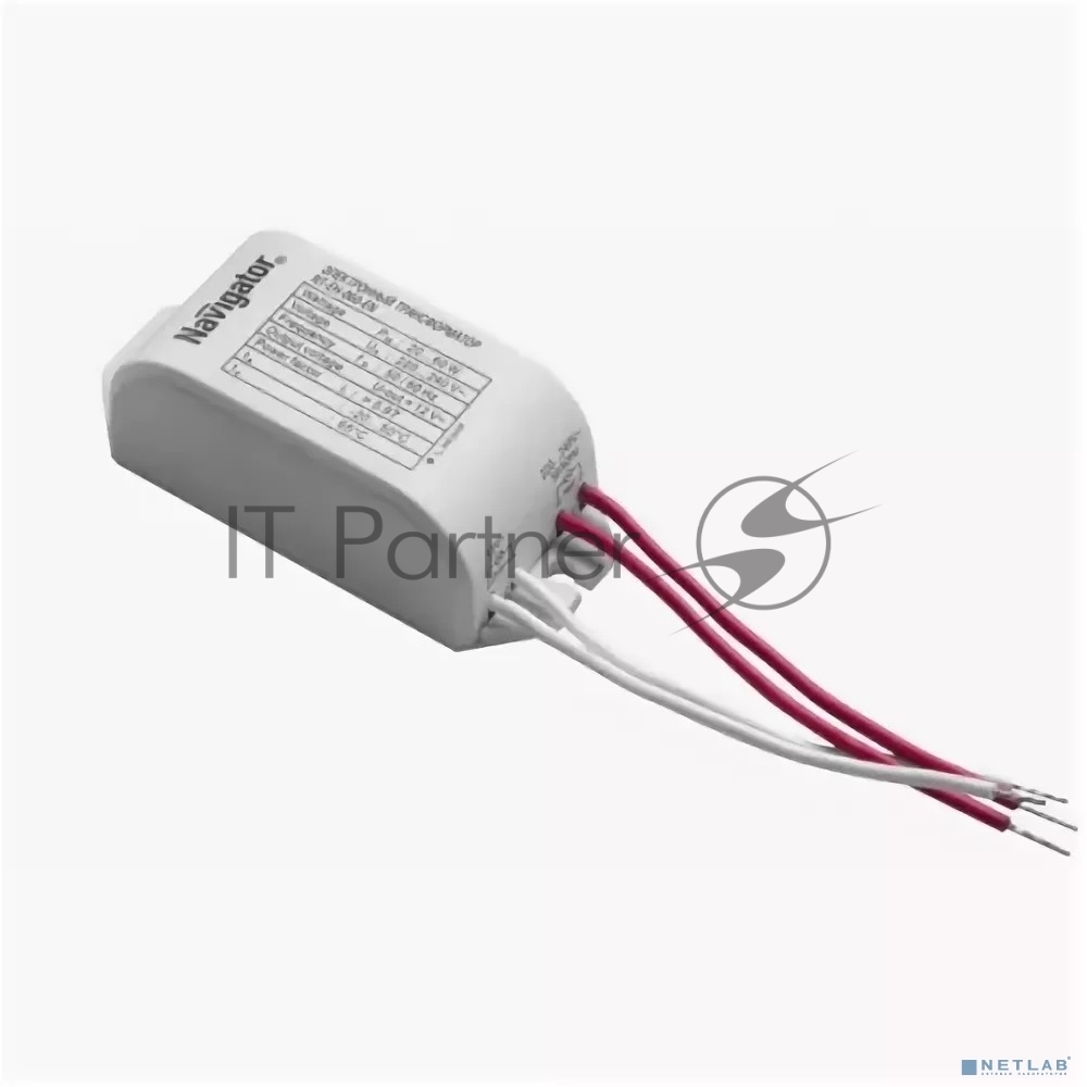 Трансформатор Navigator NT-EH-060-EN 12В 60 Вт