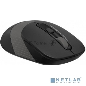 Мышь беспроводная A4Tech Fstyler FG10 черный/серый, 2000 dpi, радиоканал, USB, кнопки - 4