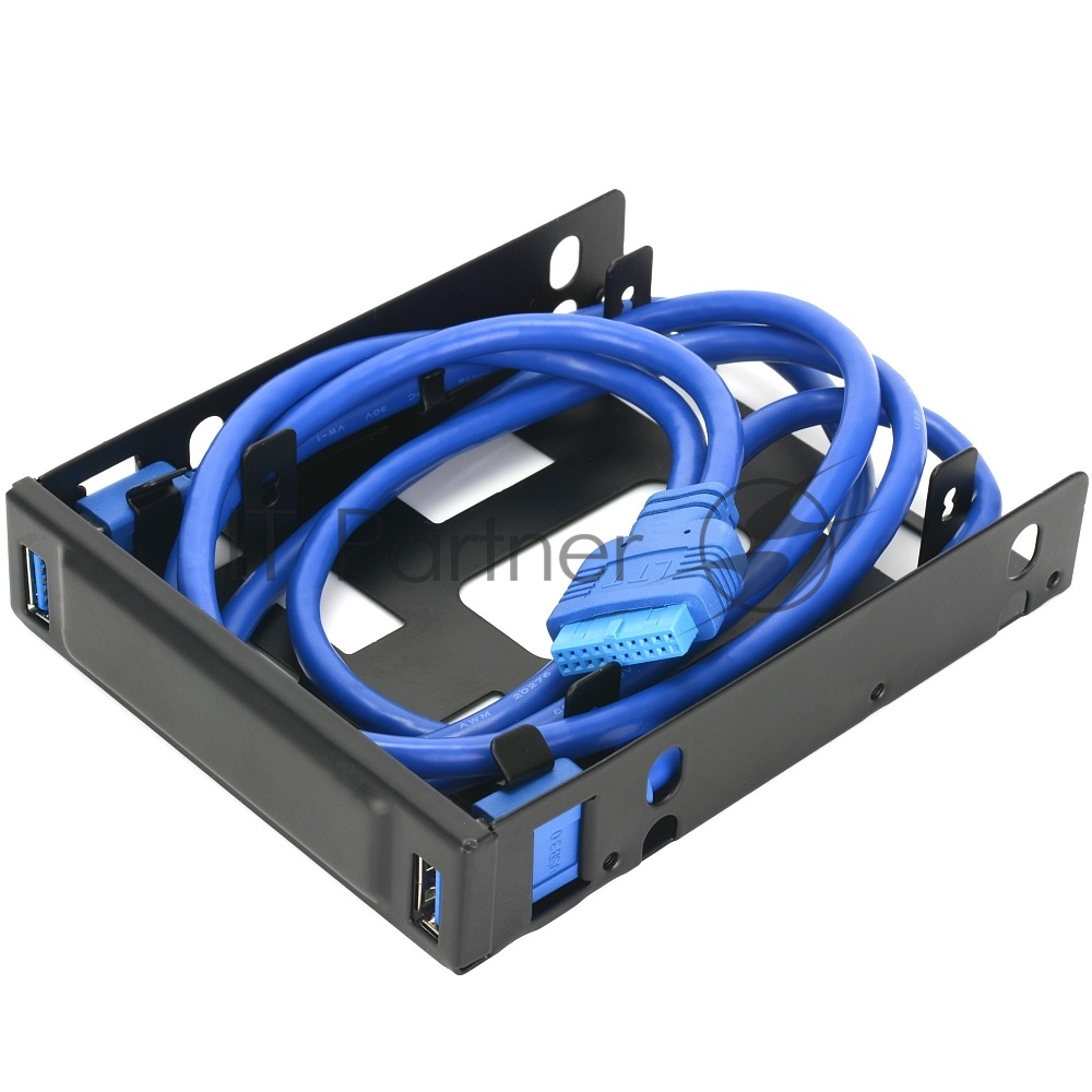Панель с двумя портами USB 3.0 в слот 3.5 компьютерного корпуса и слот 2x2.5 CMU3-B3