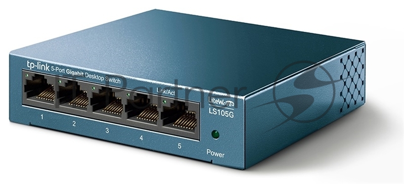 Коммутатор TP-Link 5 ports Giga Unmanagement switch, 5 10/100/1000Mbps RJ-45 ports