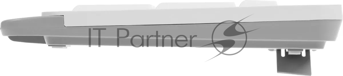 Клавиатура проводная A4Tech Fstyler FK10, USB, белый/серый