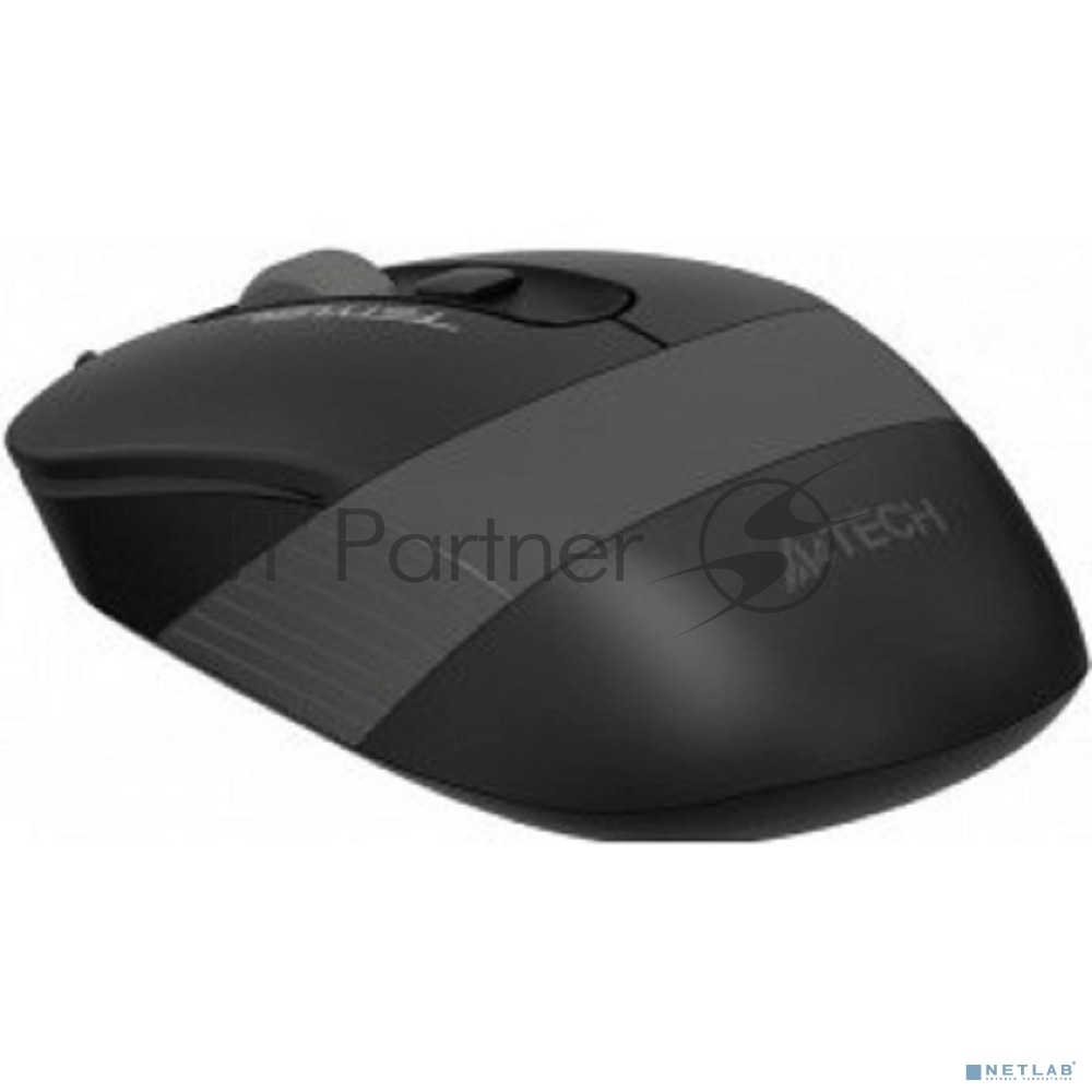 Мышь проводная A4Tech Fstyler FM10 черный/серый, 1600 dpi, USB, кнопки - 4