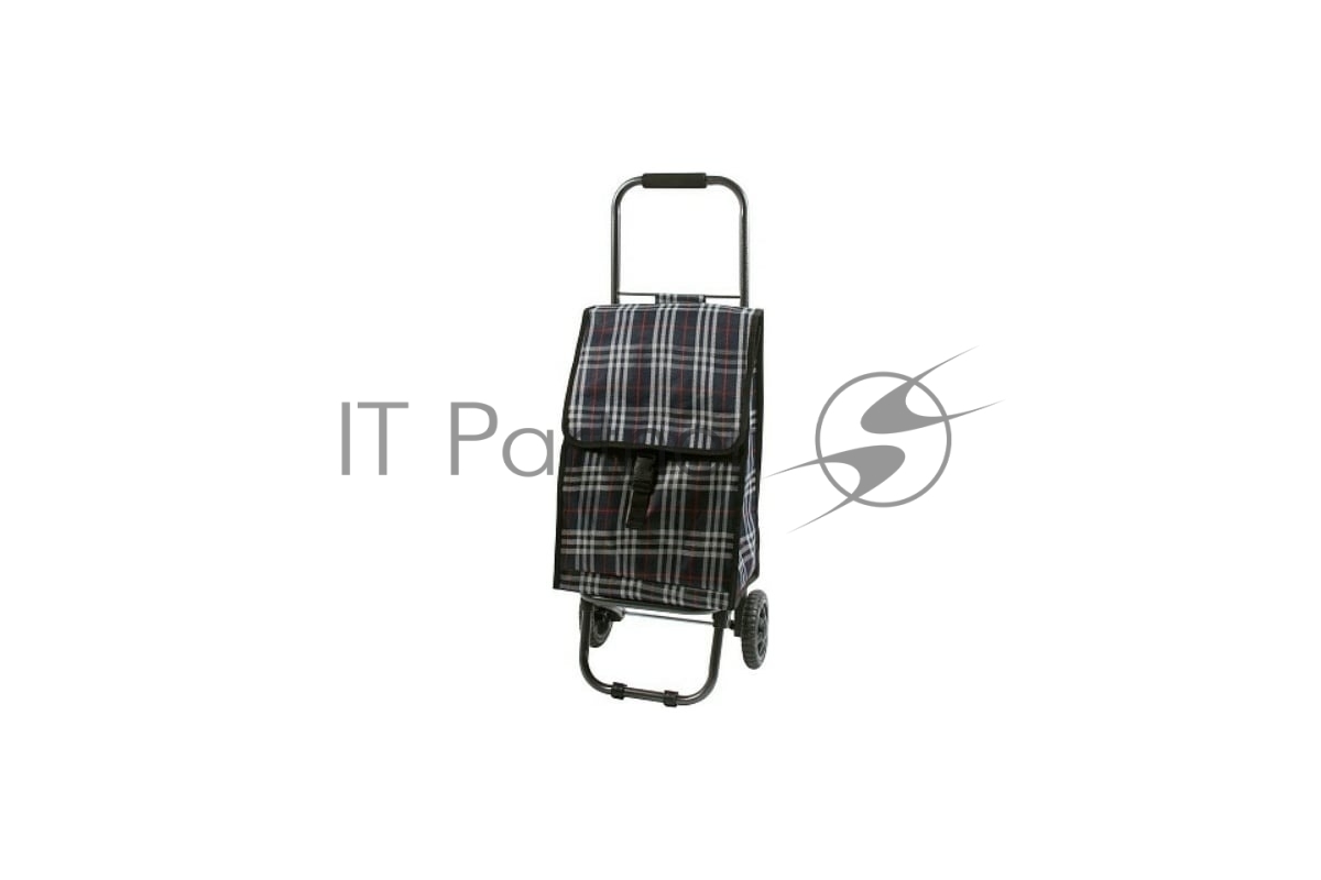 Тележка с сумкой Рыжий кот D203ECO Tartan, до 30 кг
