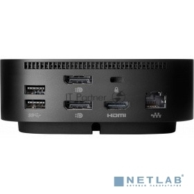 USB-концентратор HP G5, USB Type-C, USB 3.0/USB Type-C/RJ-45/DisplayPort/HDMI/Jack 3.5мм, USB