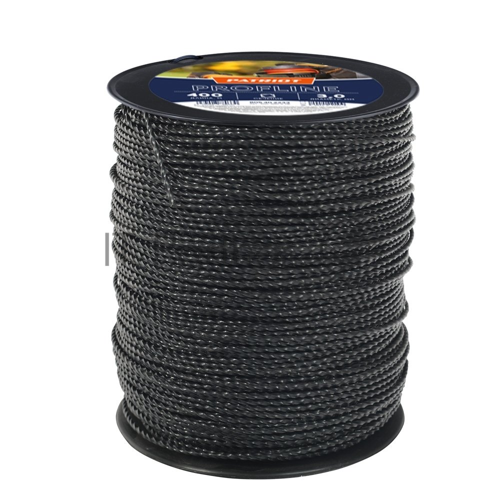 Леска PATRIOT Profline D 3,0 мм L 400 м скрученный квадрат, черный 300-400-5 805402233