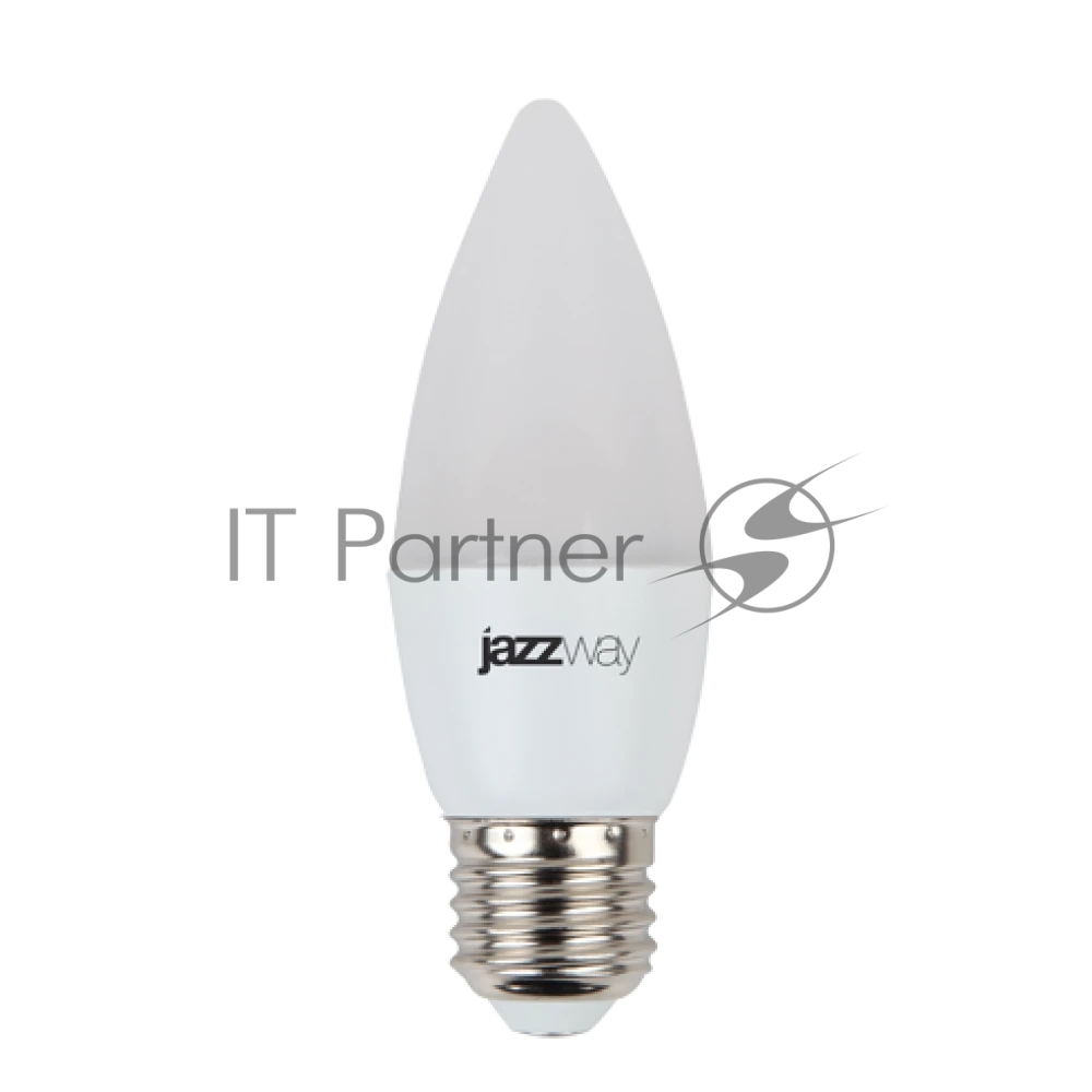 Лампа светодиодная JazzWay PLED-SP C37 7Вт свеча 5000К холодный белый E27 560лм 230В