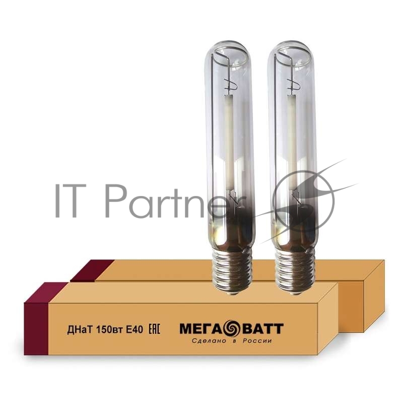 Лампа газоразрядная натриевая ДНаТ 150 E40 (25) МЕГАВАТТ 02935