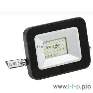 Прожектор светодиодный СДО 06-20 6500К IP65 черный IEK LPDO601-20-65-K02