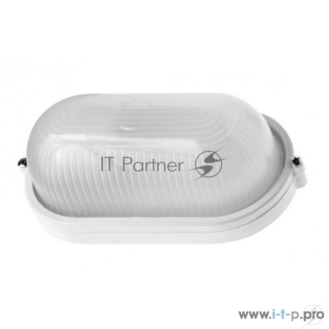 Светильник НПП 1401 60Вт E27 IP54 бел. овал IEK LNPP0-1401-1-060-K01
