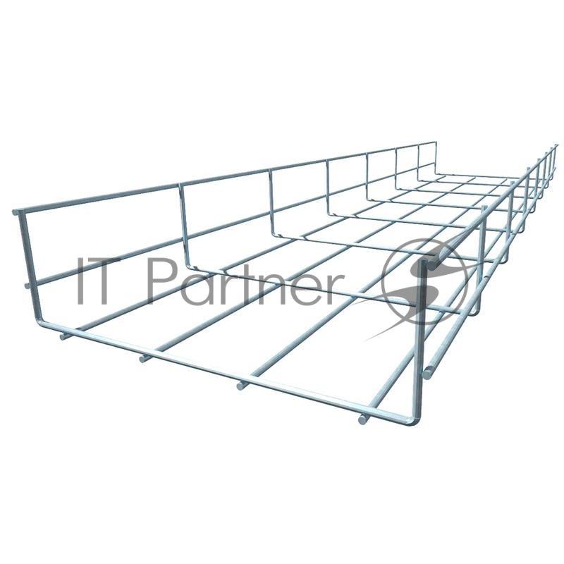 Лоток проволочный 200х60 L3000 сталь 4мм PL60х200х4.0 оцинк. КМ LO0662
