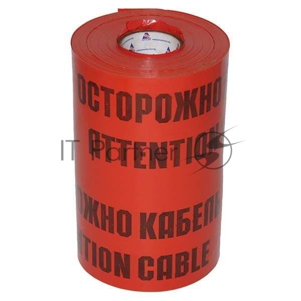 Лента сигнальная ЛСЭ-600мм "Осторожно кабель" красн. (рул.100м) Протэкт ЛСЭ-600/100 кр/ч