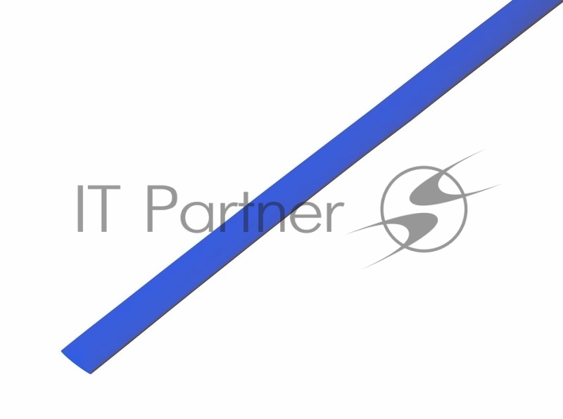 Трубка термоусаживаемая PROconnect ТУТ 5,0/2,5мм, синяя, упаковка 50 шт. по 1м,