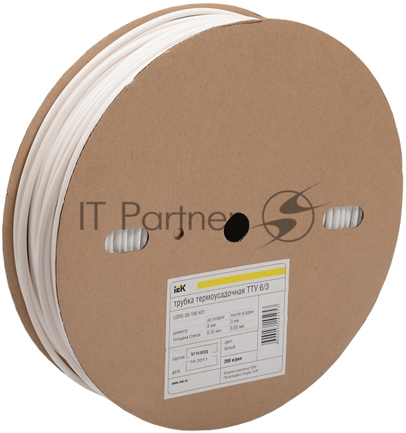 Трубка термоусадочная тонкостен. ТТУ-40/20 черный (уп.50м) IEK UDRS-D40-50-K02