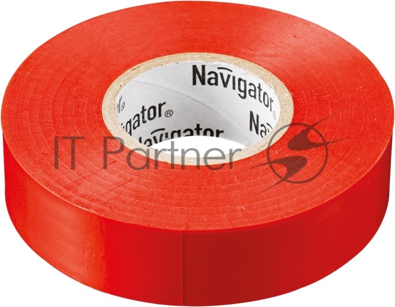 Изолента ПВХ Navigator 19мм (рул.20м) красн. NIT-A19-20/R