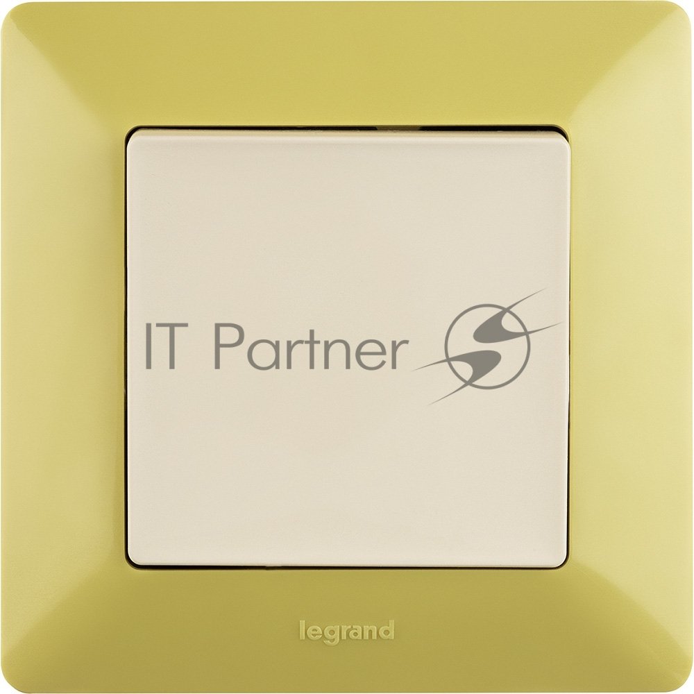 Механизм выключателя 1-кл. СП Valena Life 10А IP20 250 В 10АХ с лицевой панелью; безвинтовые зажимы сл. кость Legrand 752501