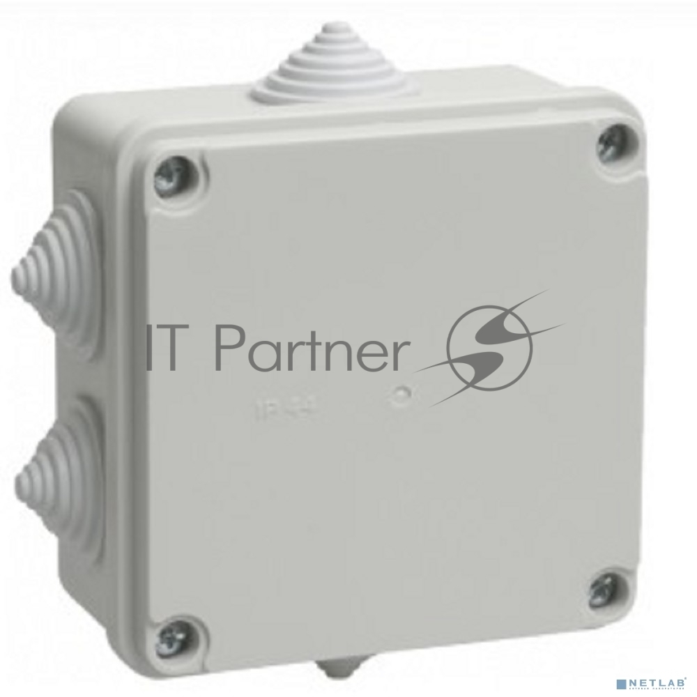 Коробка распаячная ОП 100х100х50 IP55 KM41234 IEK UKO11-100-100-050-K41-55