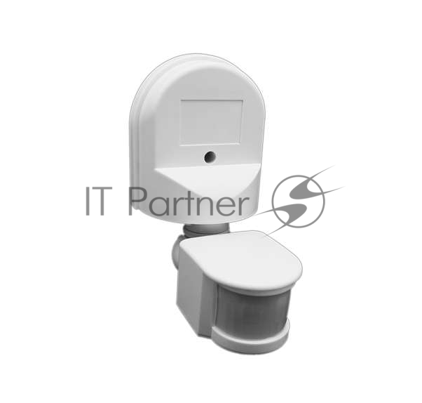 Датчик движения JazzWay PMS-IR 008 1200Вт 180град. 12м IP44 WH
