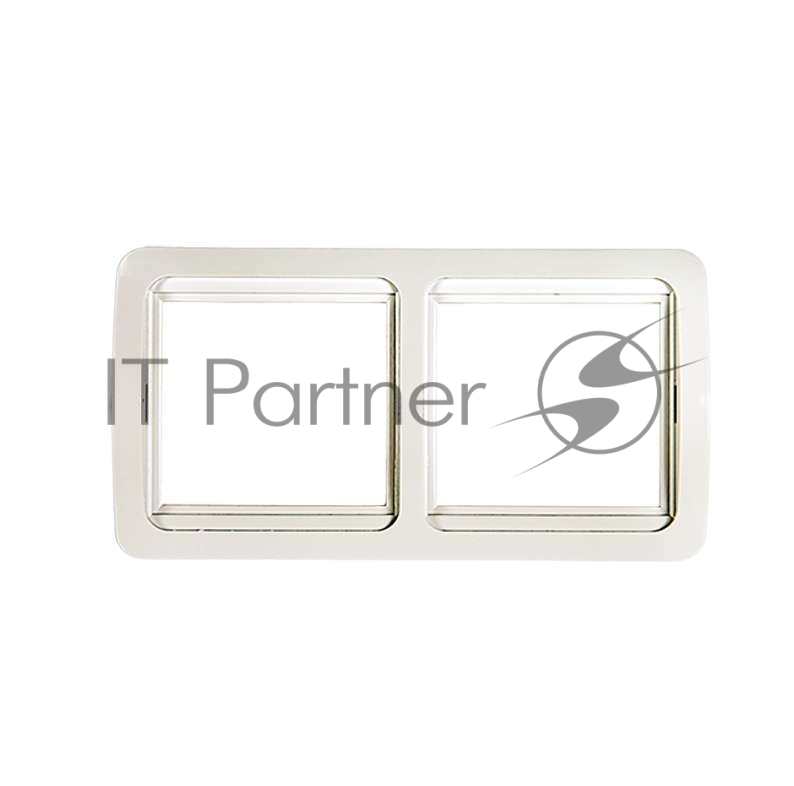 Рамка 2-м CLASSICO 2302H белый ASD/IN HOME 4680005959938
