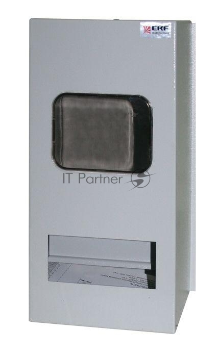 Корпус металлический навесной ЩРУН- 1/6 (300х150х135) IP31 mb23-1/6 EKF