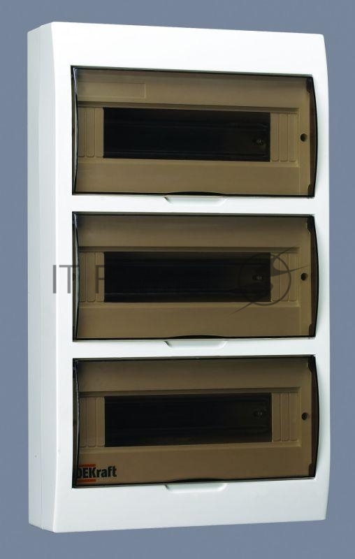 DEKraft 31014DEK Корпус пласт. навесной 36 модулей, IP41, ЩРН-П-36